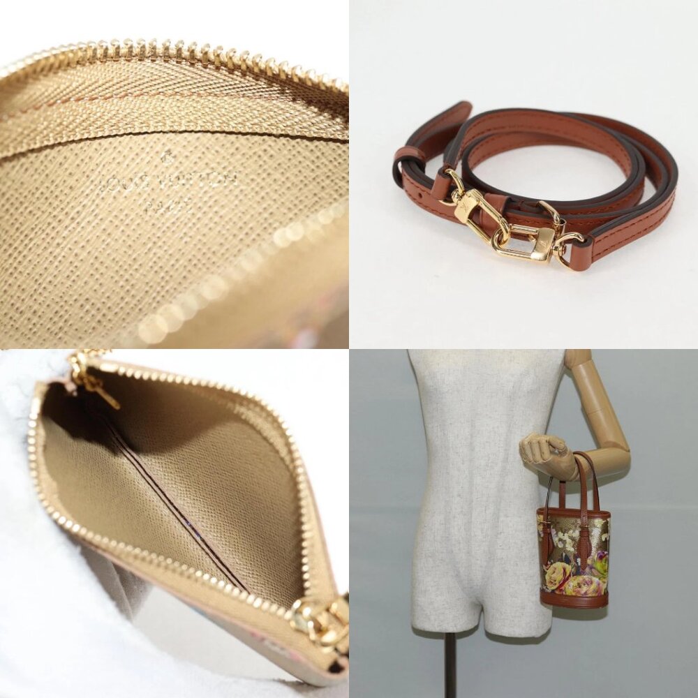 LOUIS VUITTON LV Garden Nano Bucket Shoulder Bag Beige M81724 LV Auth 130468SM - Picture 15 of 15